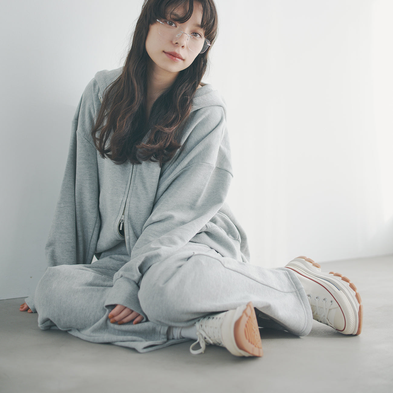 zip up hoodie | 2025 collection reoa prologue2