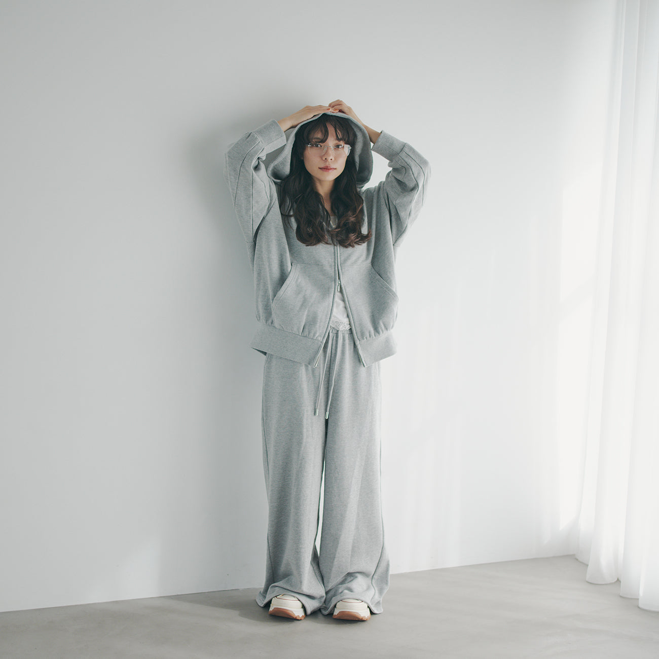 zip up hoodie | 2025 collection reoa prologue2