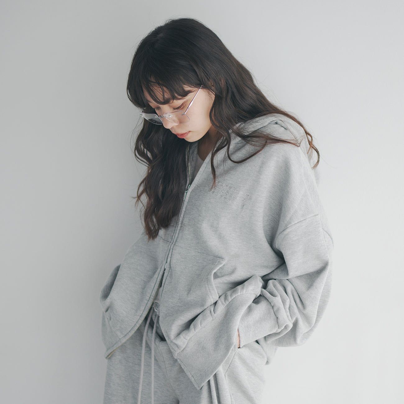 zip up hoodie | 2025 collection reoa prologue2