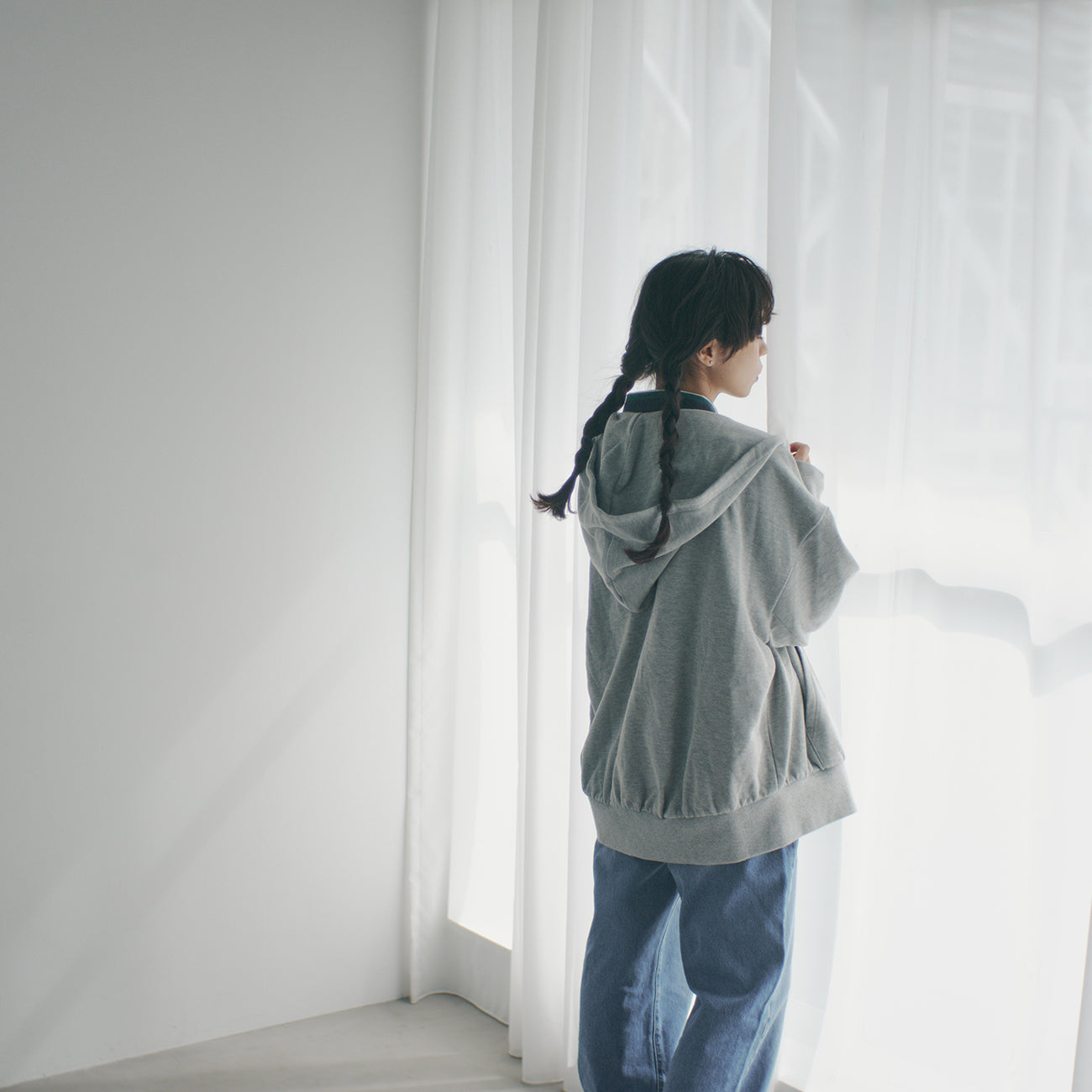 zip up hoodie | 2025 collection reoa prologue2