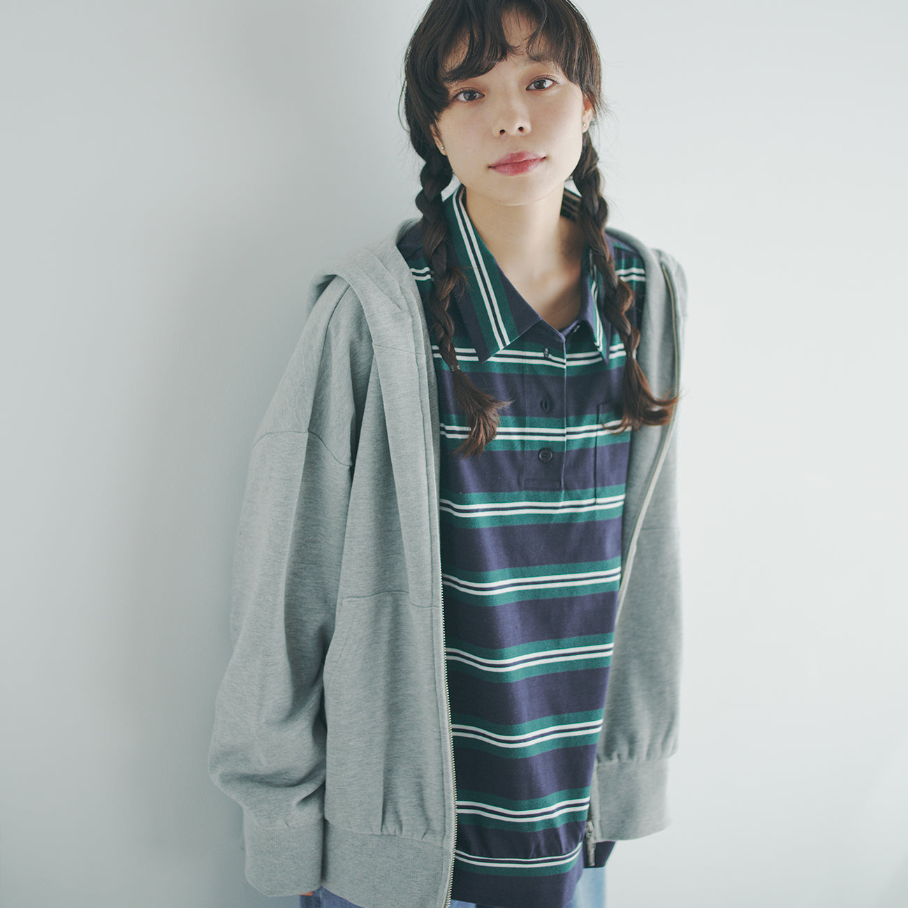 zip up hoodie | 2025 collection reoa prologue2