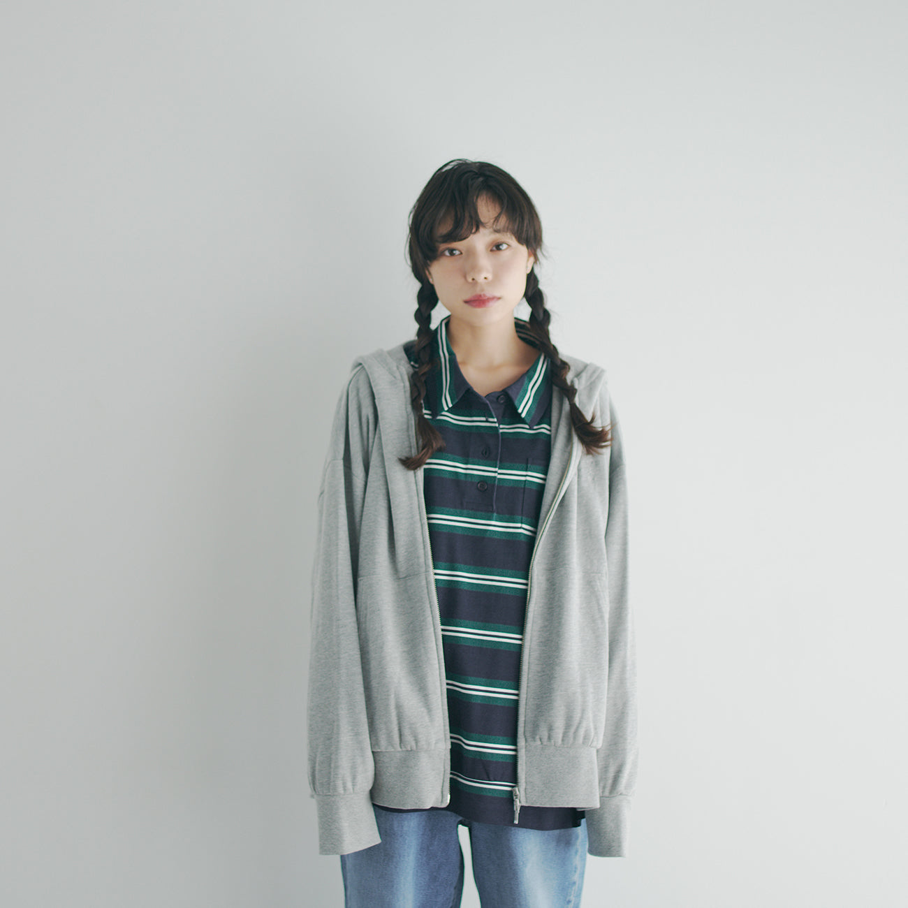 zip up hoodie | 2025 collection reoa prologue2