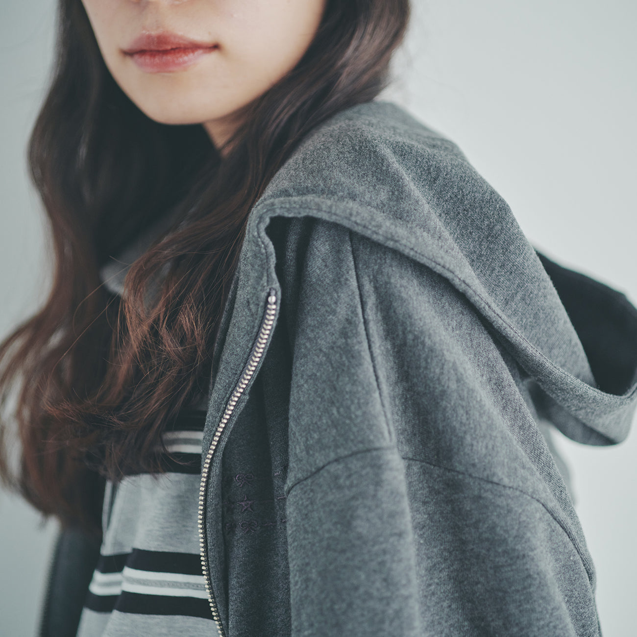 zip up hoodie | 2025 collection reoa prologue2