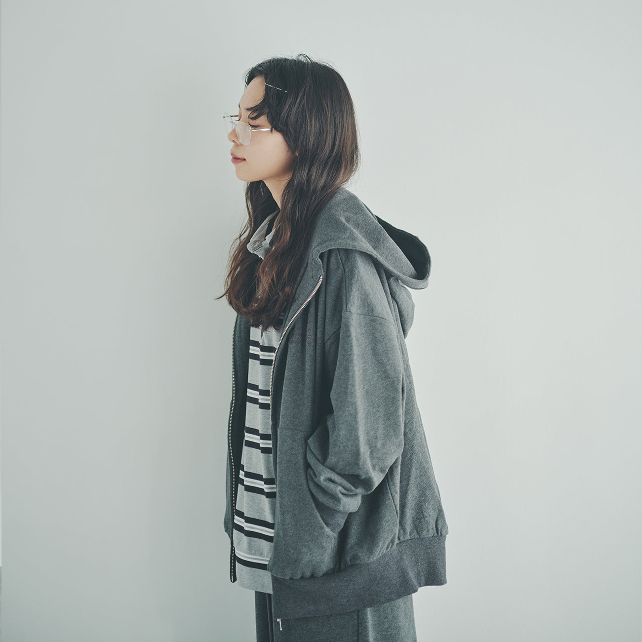 zip up hoodie | 2025 collection reoa prologue2