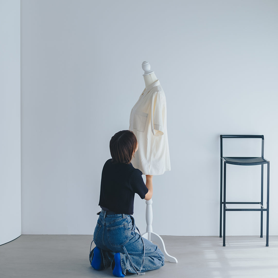 ハーフジップシャツ 2025 collection reoa prologue1