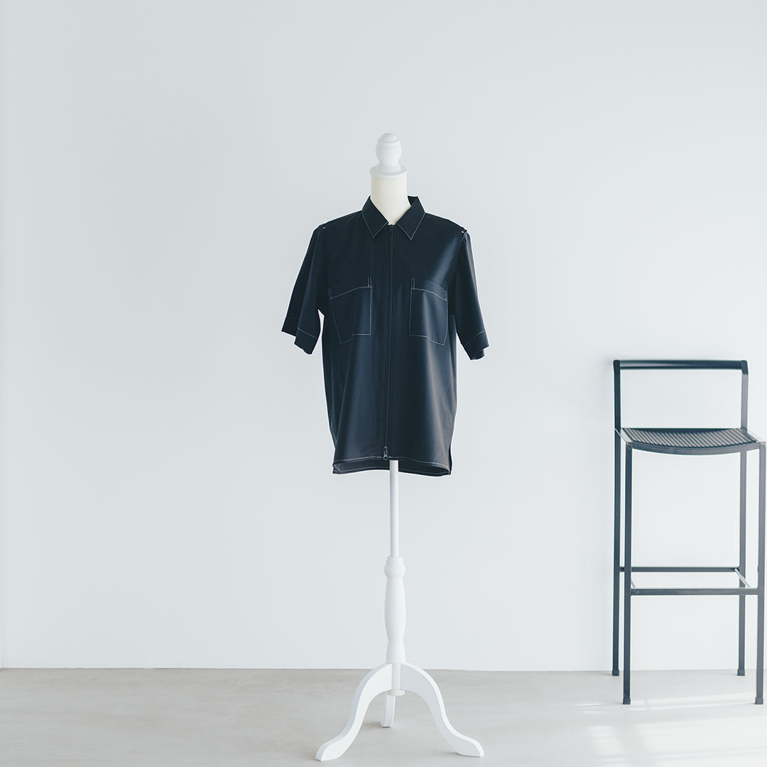 ハーフジップシャツ 2025 collection reoa prologue1