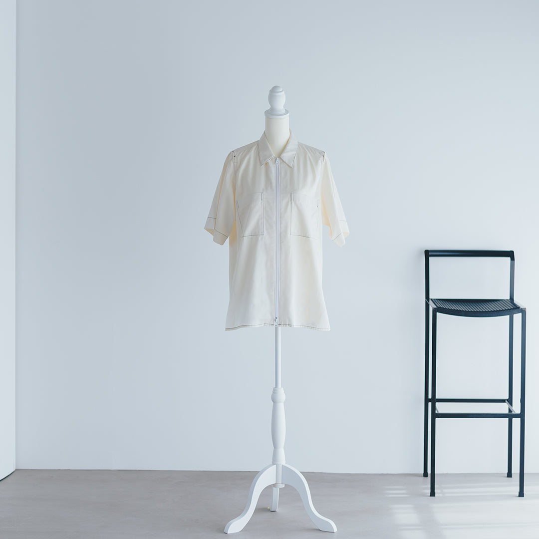 ハーフジップシャツ 2025 collection reoa prologue1