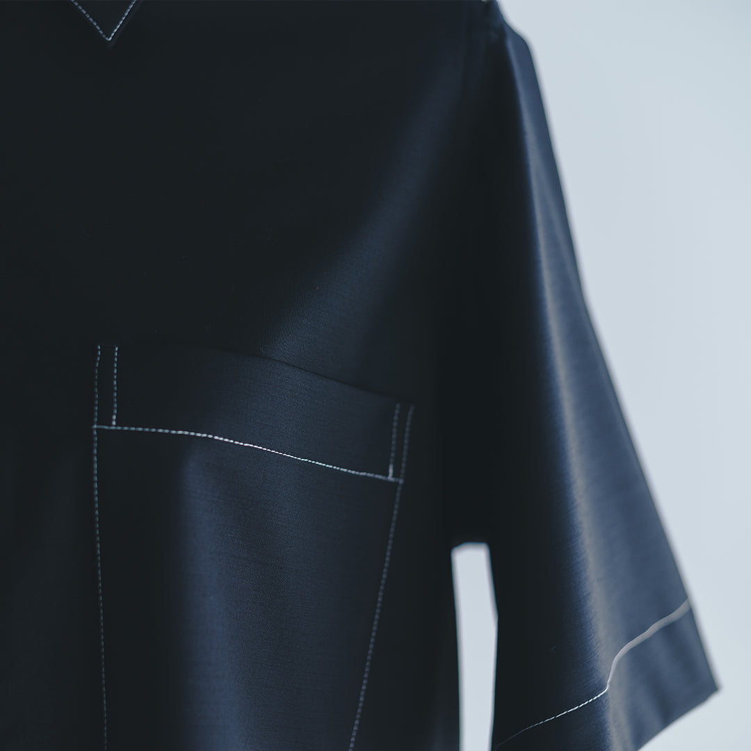 ハーフジップシャツ 2025 collection reoa prologue1