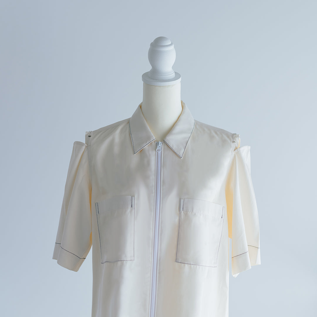 ハーフジップシャツ 2025 collection reoa prologue1