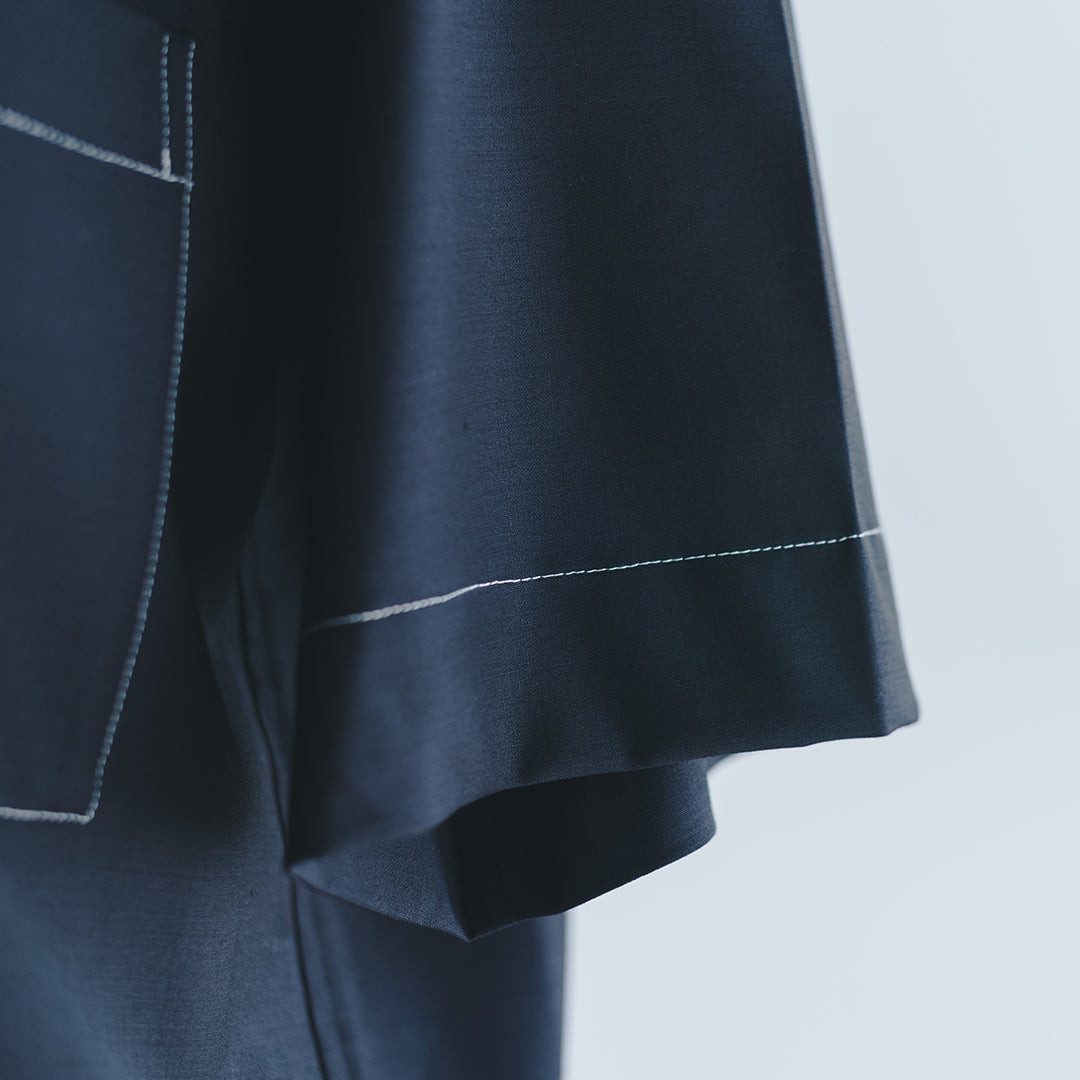 ハーフジップシャツ 2025 collection reoa prologue1