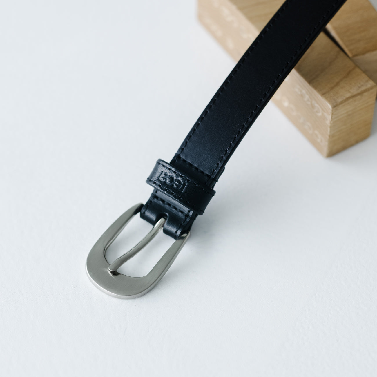 reo_runa_sin【新品・送料込み】ブラックベルト 再入荷］reoa Leather Belt ｜ 2025 collection reoa prologue1