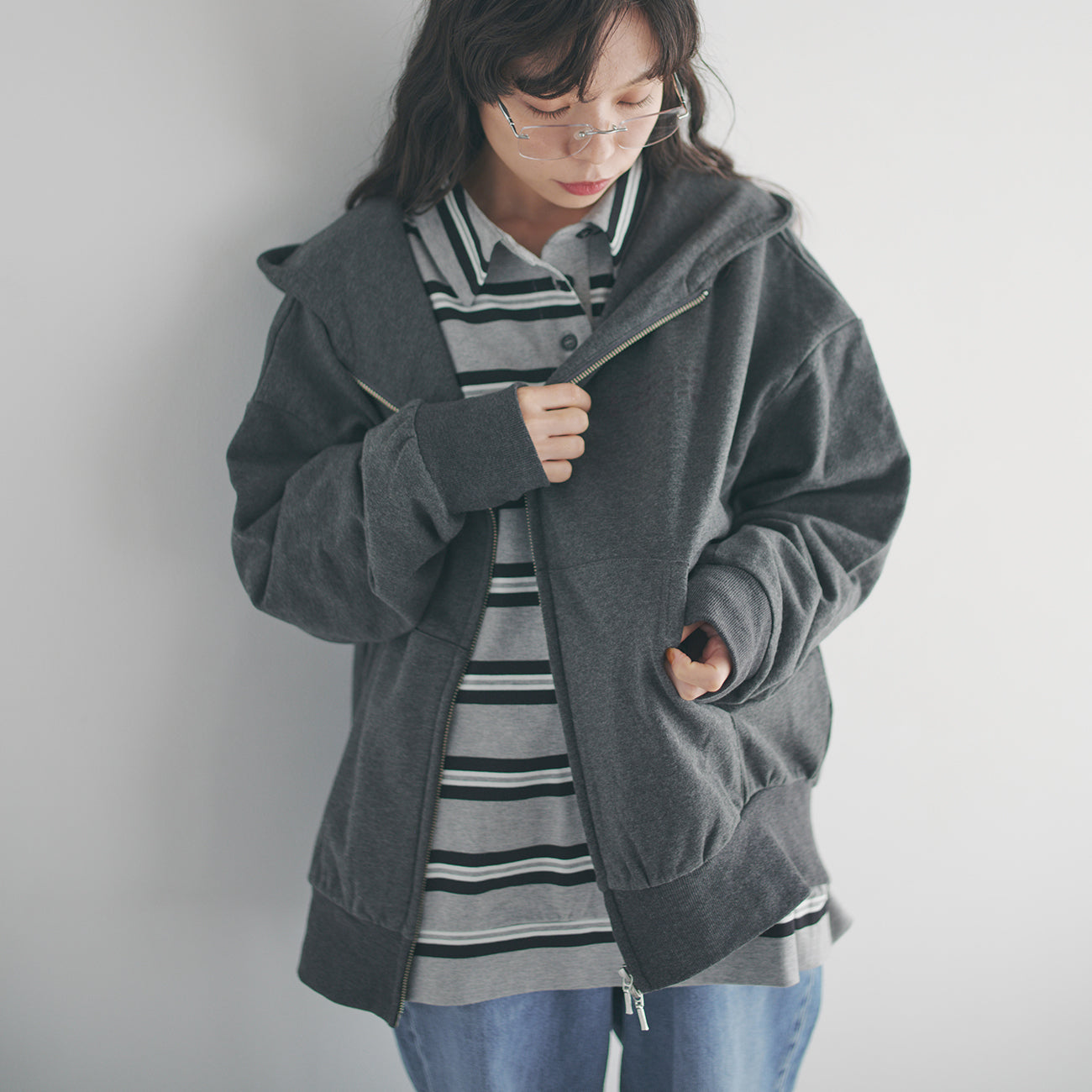 zip up hoodie ｜ 2025 collection reoa prologue2